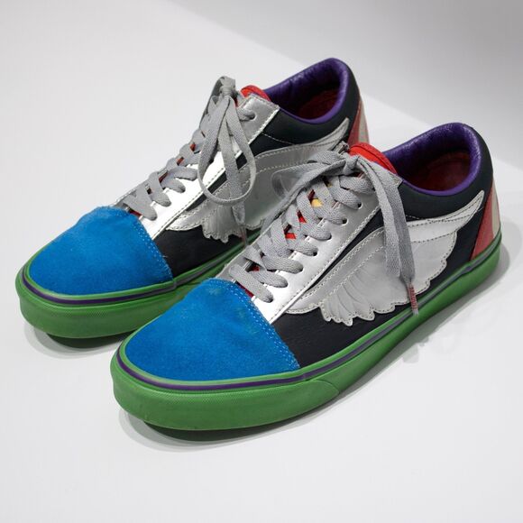 Vans X Marvel Limited Edition Avengers Captain America Old Skool Shoes Men Sz 10